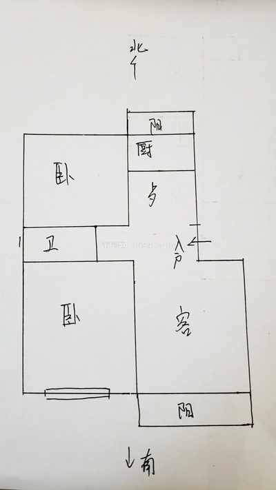 荔园华府 精装 总价103万 面积88㎡ 2室2厅1卫-莆田二手房