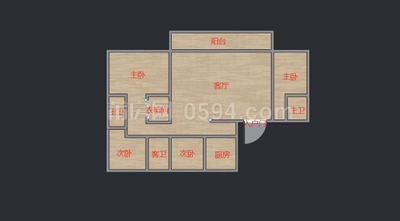 建发玉湖壹号 精装 总价400万 面积179㎡ 4室2厅2卫-莆田二手房