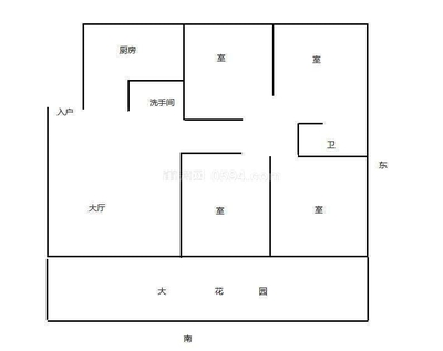 小高层电梯房 私人花园 证满两年汉庭花园A区4房137万-莆田二手房