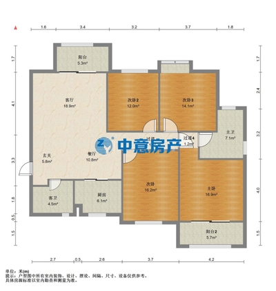 泗水雅居 毛坯 總價189萬 面積157㎡ 3室1廳2衛-莆田二手房
