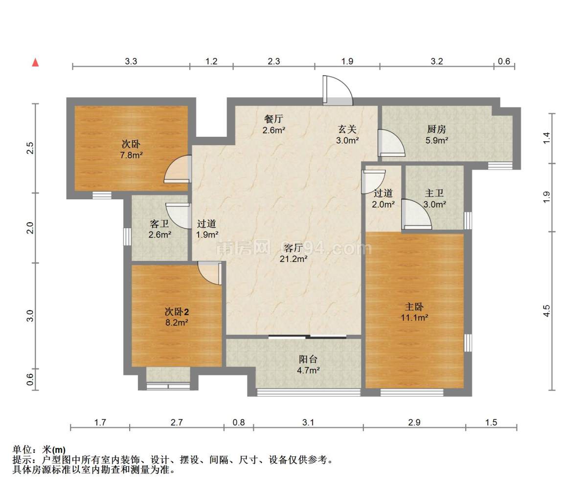 房東降了 聯(lián)發(fā)君領(lǐng)蘭溪高層 總價(jià)138萬96㎡ 折算一平14380元