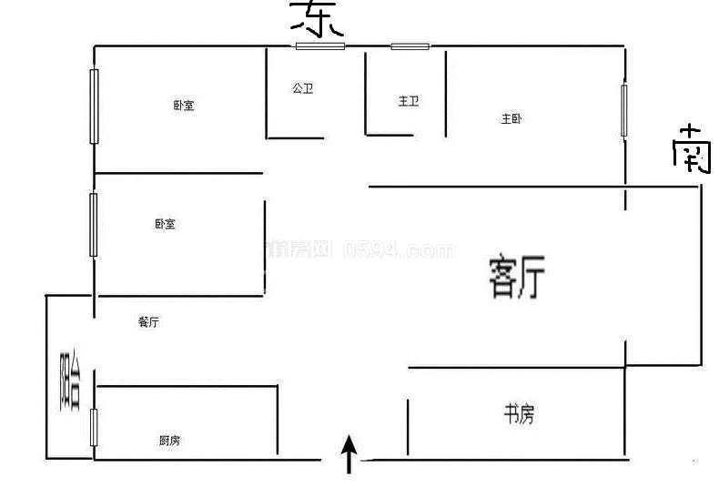 鳳達(dá)雅景 電梯4房 龍橋市場(chǎng)博物館 綬溪公園 莆田學(xué)院北區(qū)