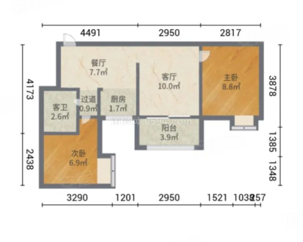 7999元一平 玉湖片區(qū) 陡門小區(qū)2房 中層